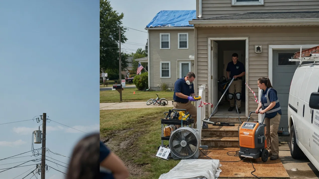 Water Damage Repair in Papillion, NE near me